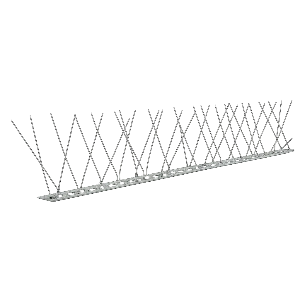 Espigoes Anti-Pombo 3 Hastes Inox 1 M 2 Espigoes Espanta passaros 3 hastes inox com 1 metro de comprimento
