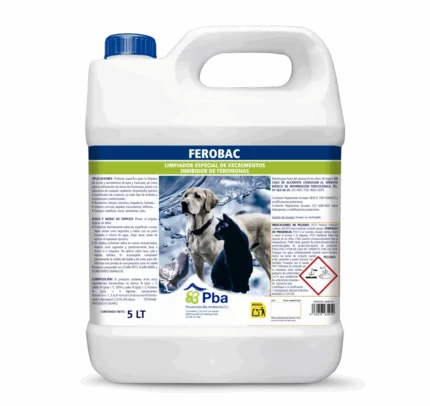Desinfetante Ferobac para limpeza e remoção de dejetos de aves