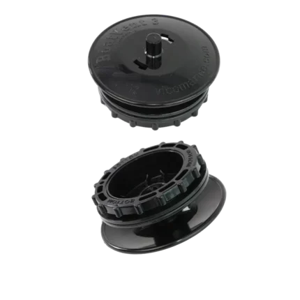 Suporte Boat Vent 3 compatível com Stop Gull Air, ideal para montagem em sistemas de ventilação de toldos náuticos