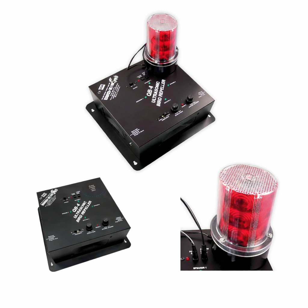 QuadBlaster-QB-4-Dissuasor-de-Aves-Ultrassonico QuadBlaster QB - 4 Dissuasor de aves Ultrassónico