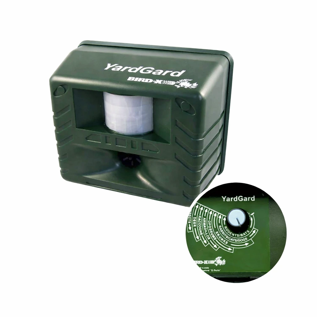 Repelente ultrassónico YardGard BIRD-X Repelente Ultrassónico Protector de Jardim